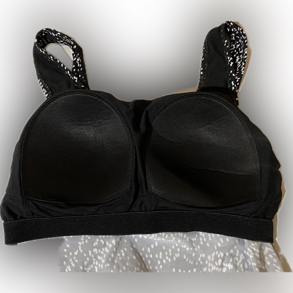 Swimsuits For All- Black and White Poka Dots swimsuit top- size 12, NWT - Picture 3 of 8